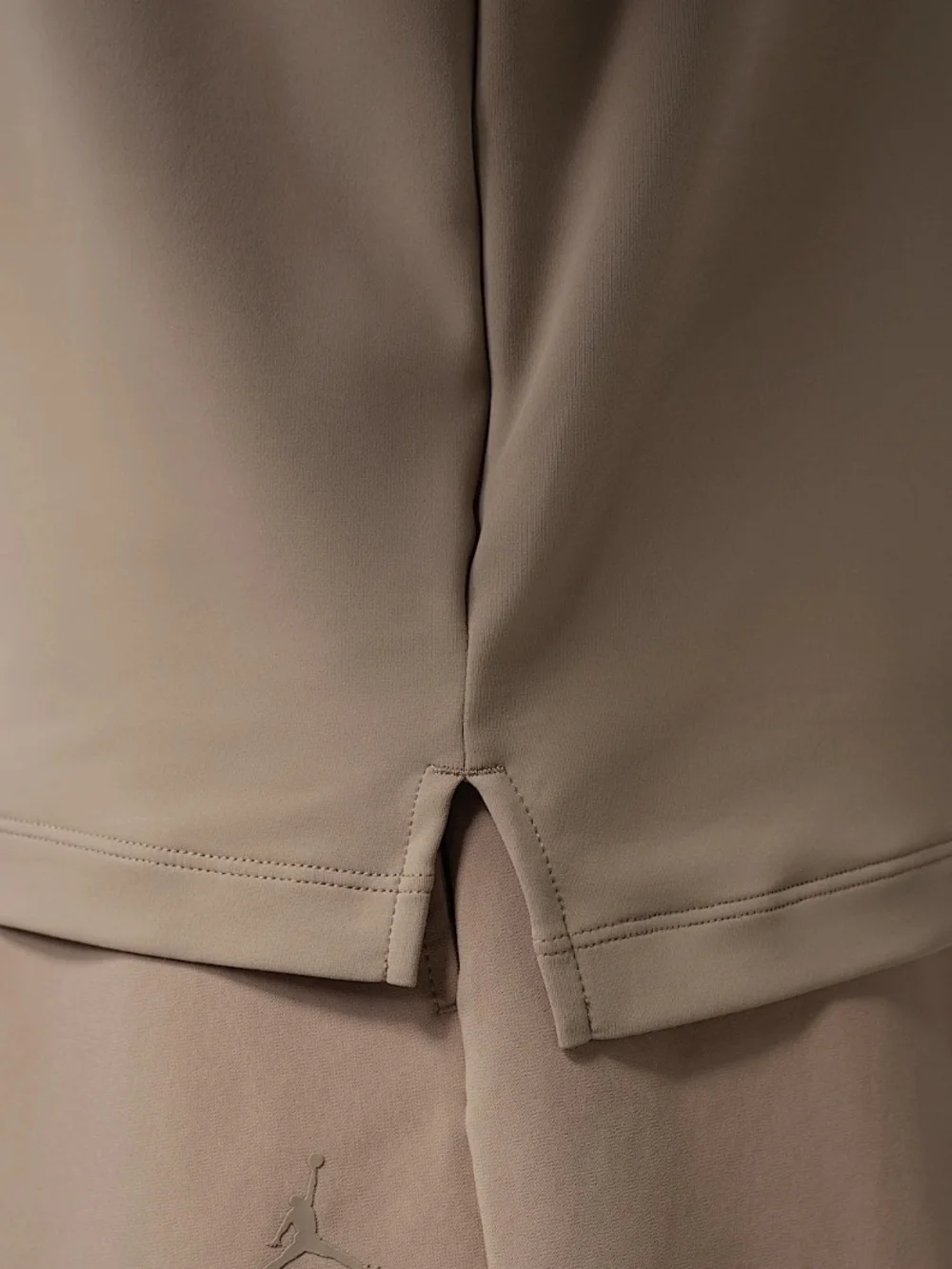 Jordan Mens Polo Shirt Khaki